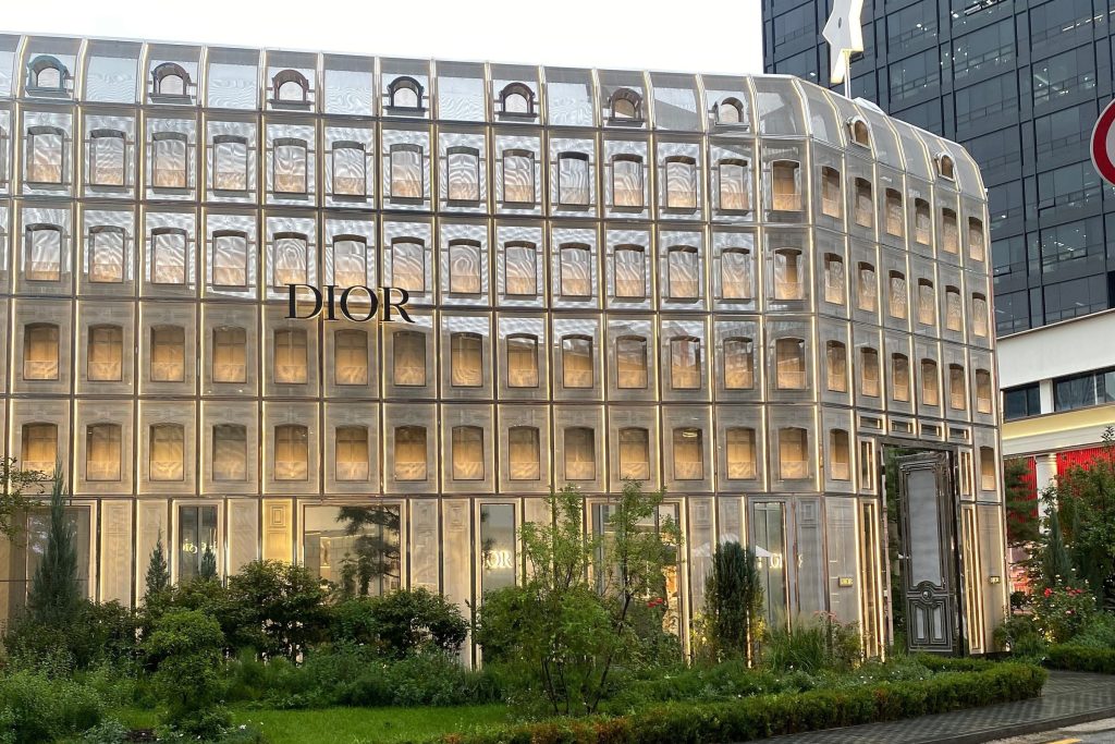 Dior Storefront in Seoul, South Korea.