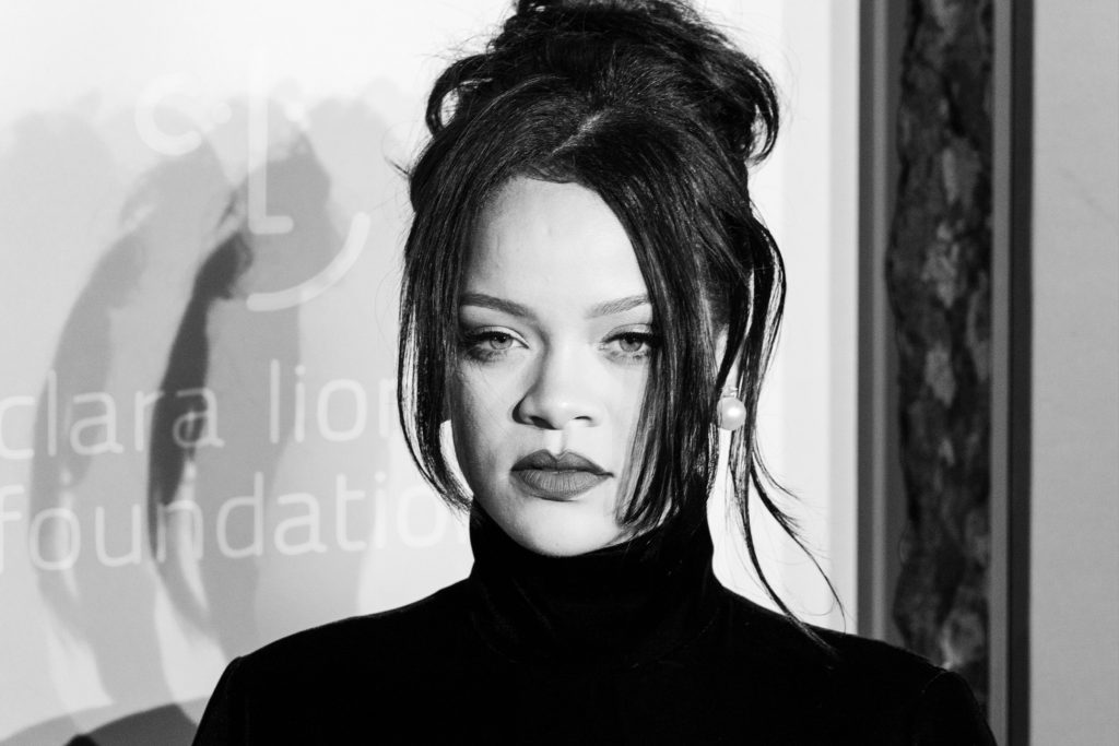 New York, NY - September 12, 2019: Rihanna attends 5th Annual Diamond Ball benefiting the Clara Lionel Foundation at Cipriani Wall Street.